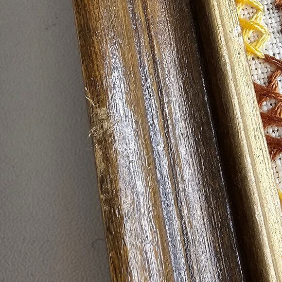 Vintage Colonial Williamsburg Framed Cross Stitch Set of 2 - Picture 12 of 13